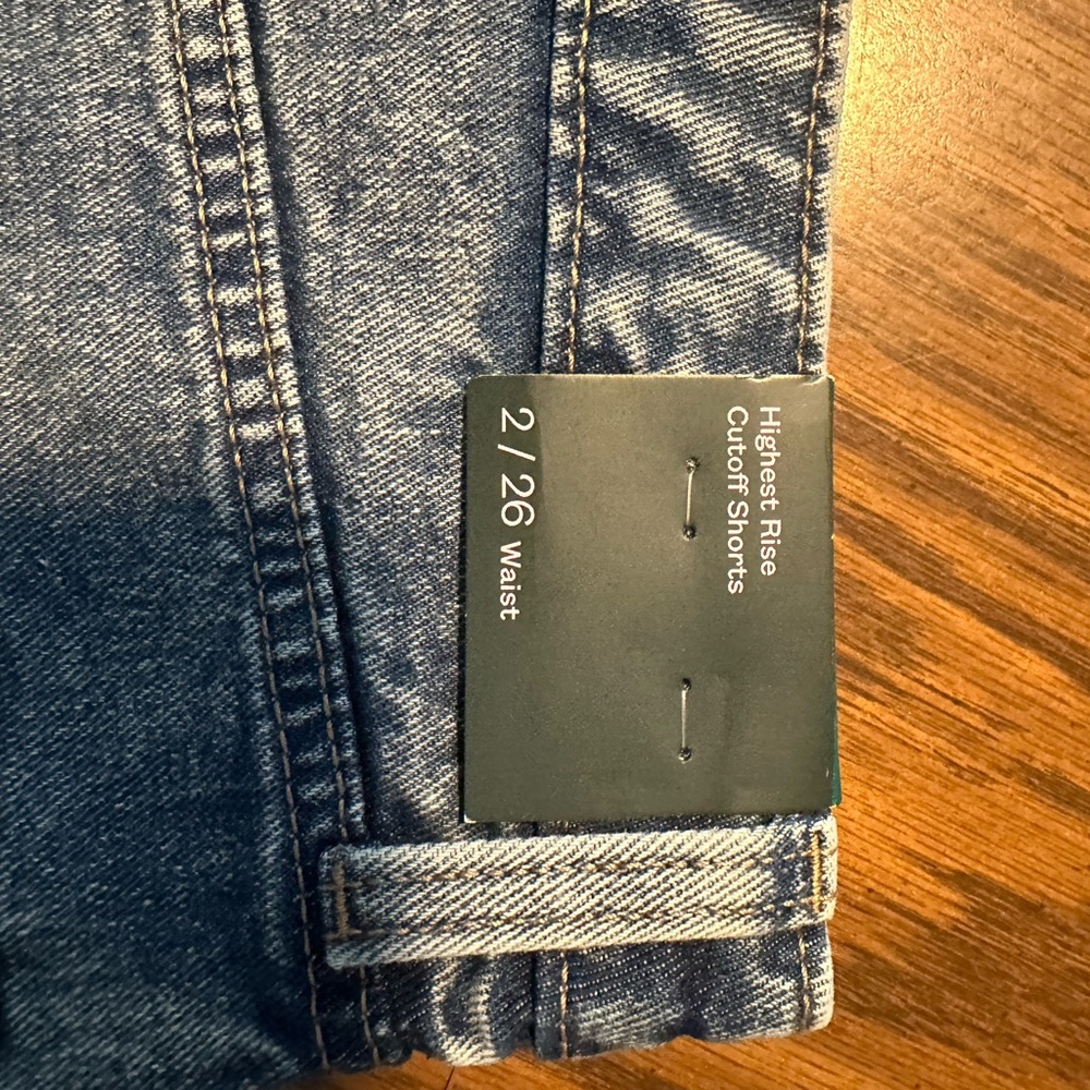 Jean shorts from Target